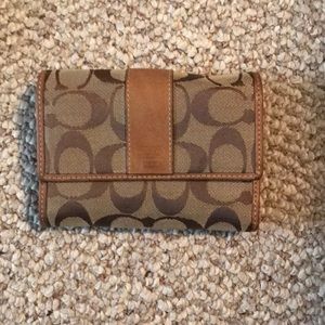 Coach Beige Wallet